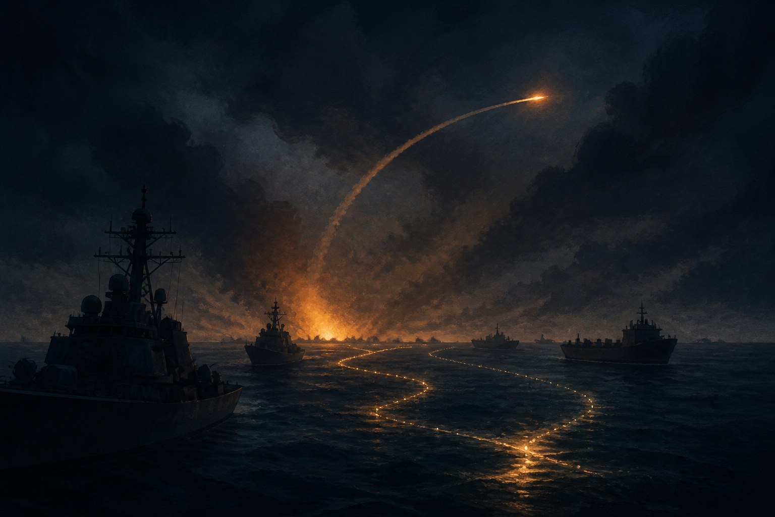 THEY CALL IT ECONOMIC WARFARE. MY COMMUTE CALLS IT TUESDAY | Iran’s missile warning, a Houthi strike that wounded 73 in Saudi Arabia, and a midterm that still won’t say war