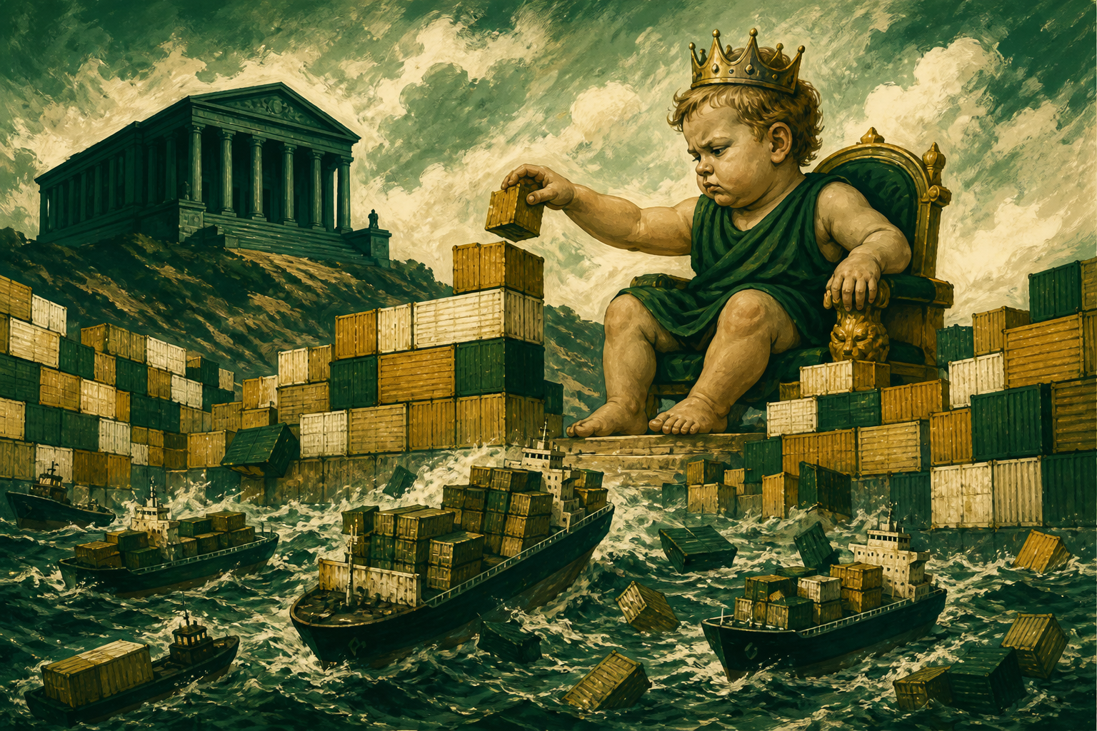 LOWER THE RATE OR I’LL TAKE THE BALL HOME | Freezing trade unless the Fed cuts is toddler statecraft
