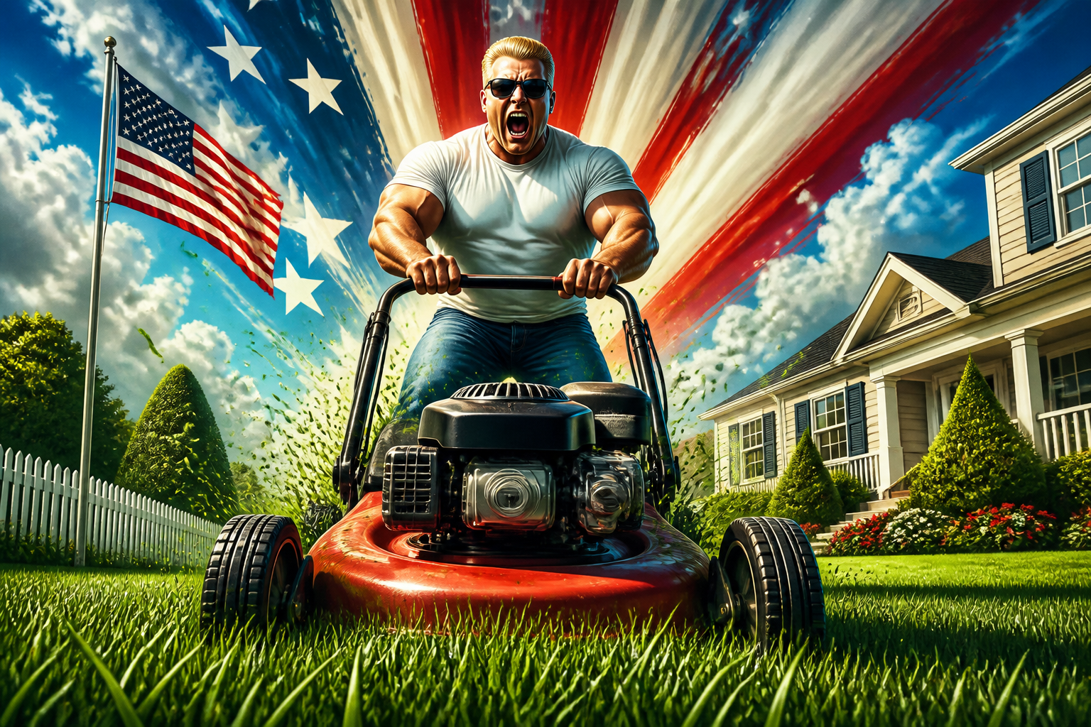 MOW YOUR DAMN LAWN, THEO | Anyway