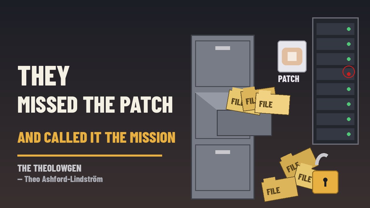 THEY MISSED THE PATCH AND CALLED IT THE MISSION | The FBI removes a contractor after an unpatched third-party platform exposed thousands of employees’ files — sources name Accenture and Oracle’s PeopleSoft; Accenture says it is “proud to support the mission”