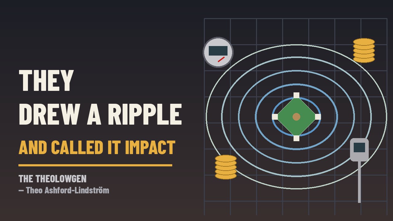 THEY DREW A RIPPLE AND CALLED IT IMPACT | Kansas City’s plan would route 30 years of tax growth from the Crossroads, Westside and West Bottoms into $600 million for a Royals ballpark — even inflation counts as ‘stadium impact’